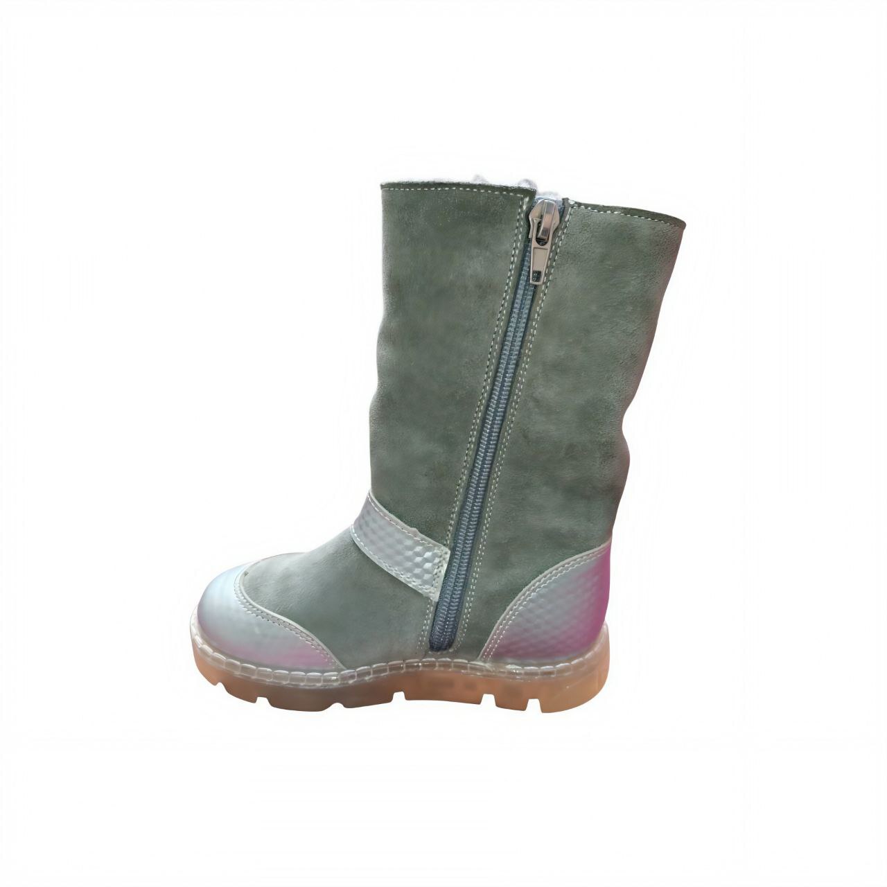 [22005]Сапоги детские мех кожа ЛОНДОН