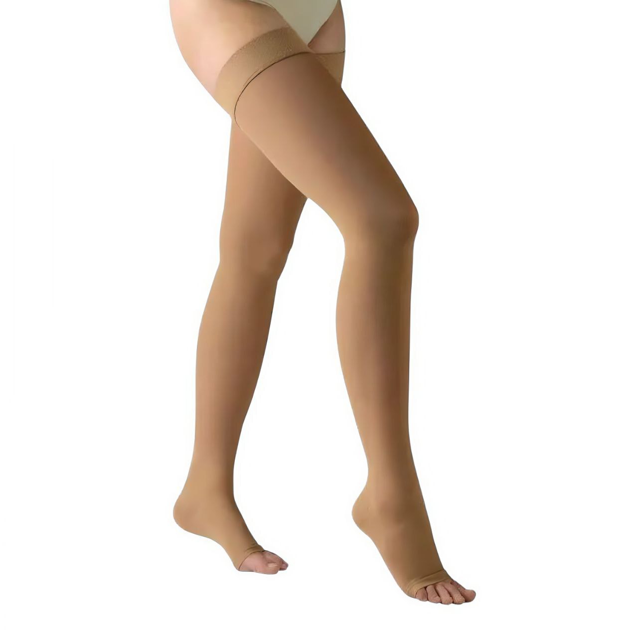 [360] Чулки бедренные антиварикозные с резинкой  Normal цвет:8001