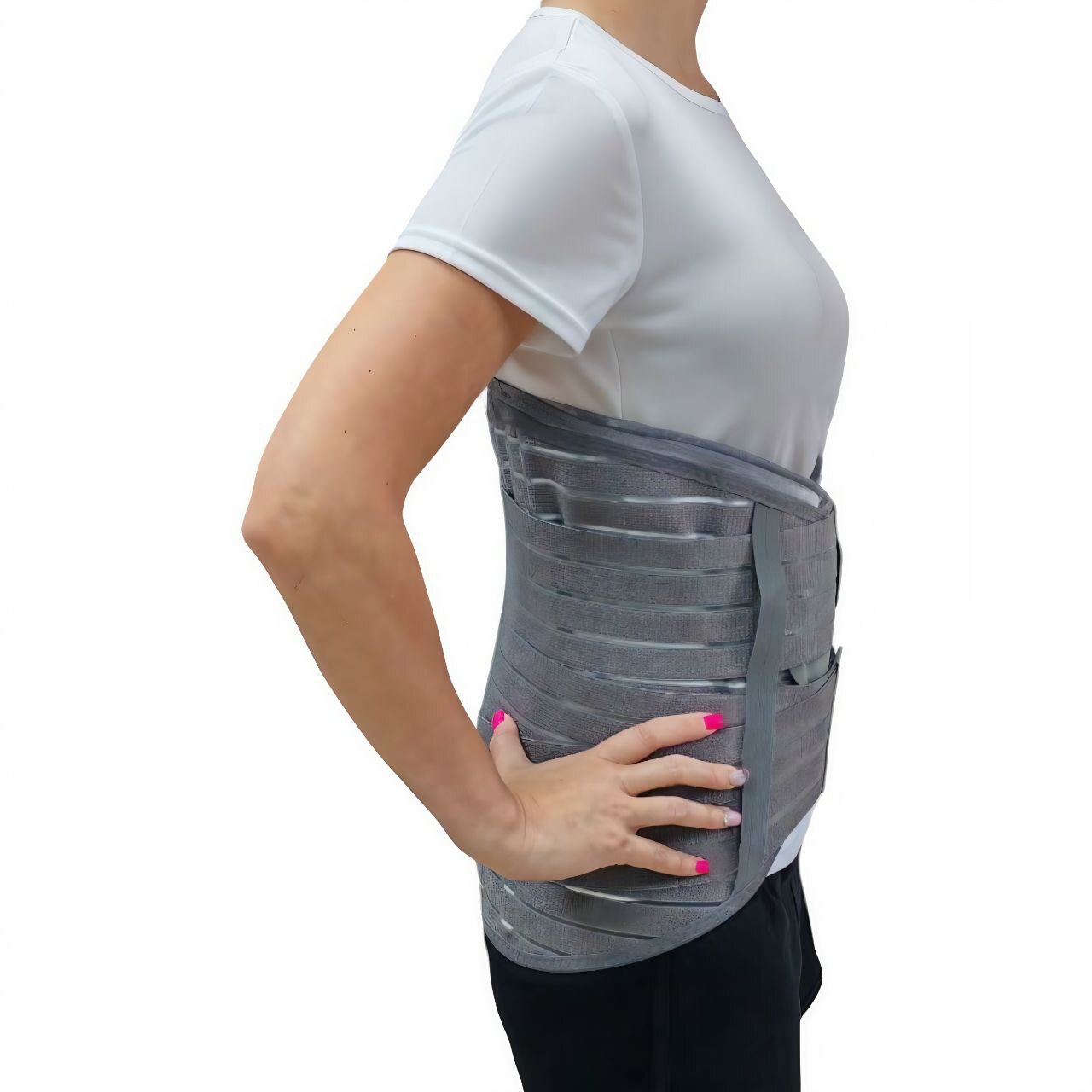 [ПР-315 ус] Корсет ортопедический противорадикулитный жесткий (35 см)