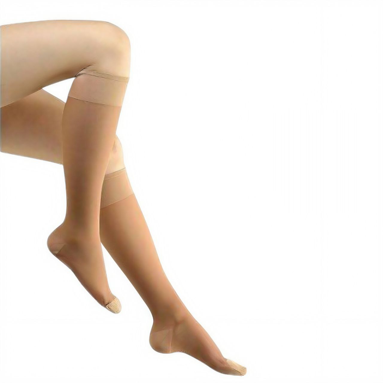 [360] Компрессионные гольфы AVICENUM 2 класс компрессии,    Normal , бежевый / Открытый / Гольфы / Avicenum / 1 класс / S