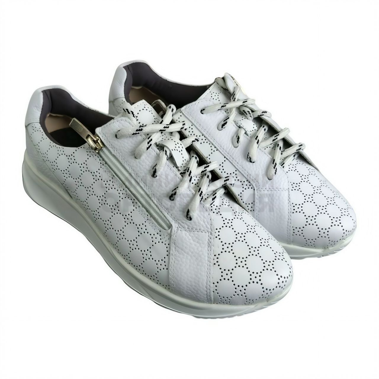 [LM-708.005А] Обувь ортопедическая малосложная LUOMMA женская / 38 / Белый / Кроссовки / Женский / Лето / Да / Ecoten