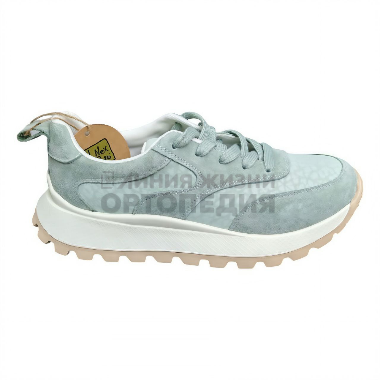 [20-18-01-32] Кроссовки женские, Замша нат.