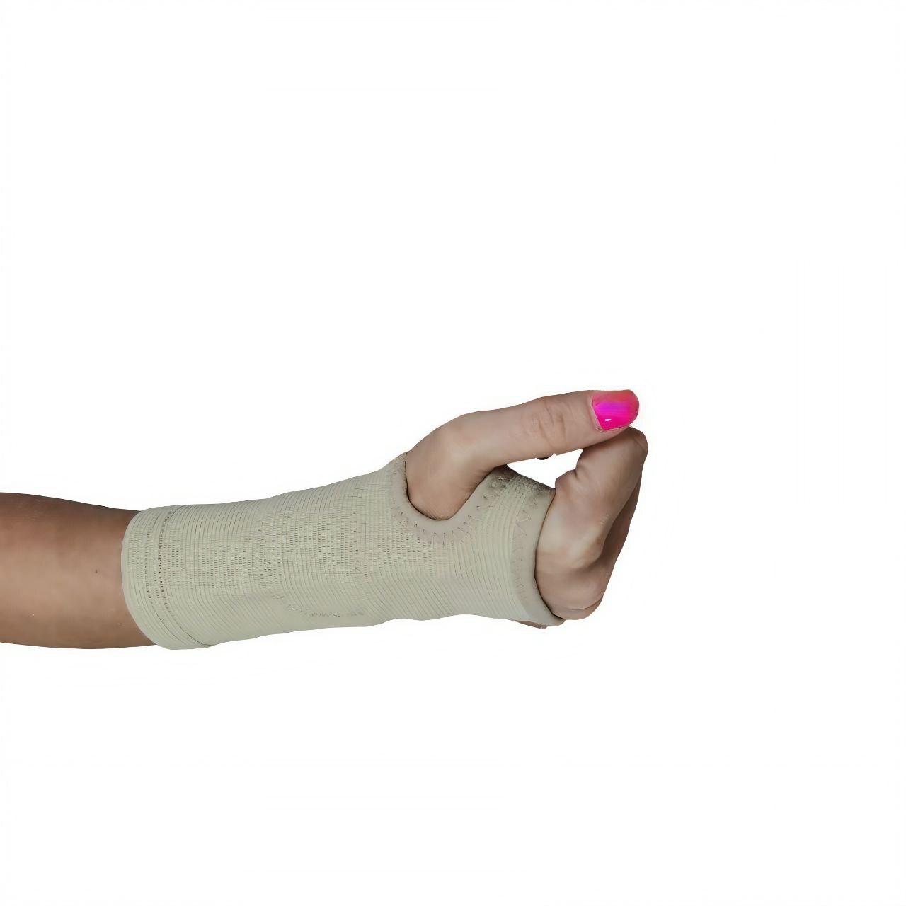 Эластичный бандаж лучезапястный с защитной подушечкой