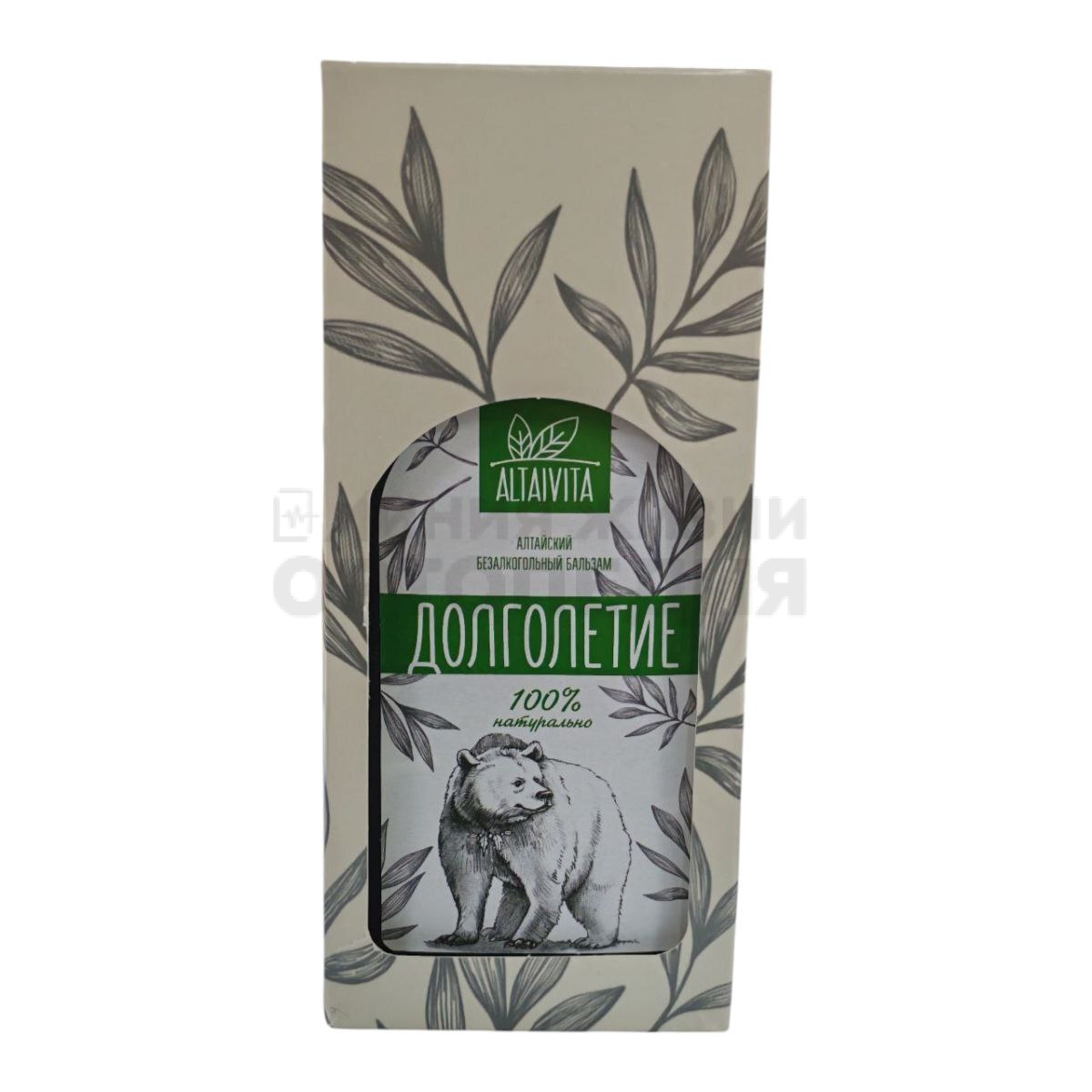 Бальзам безалкогольный  Долголетие Алтайвита, 200мл.
