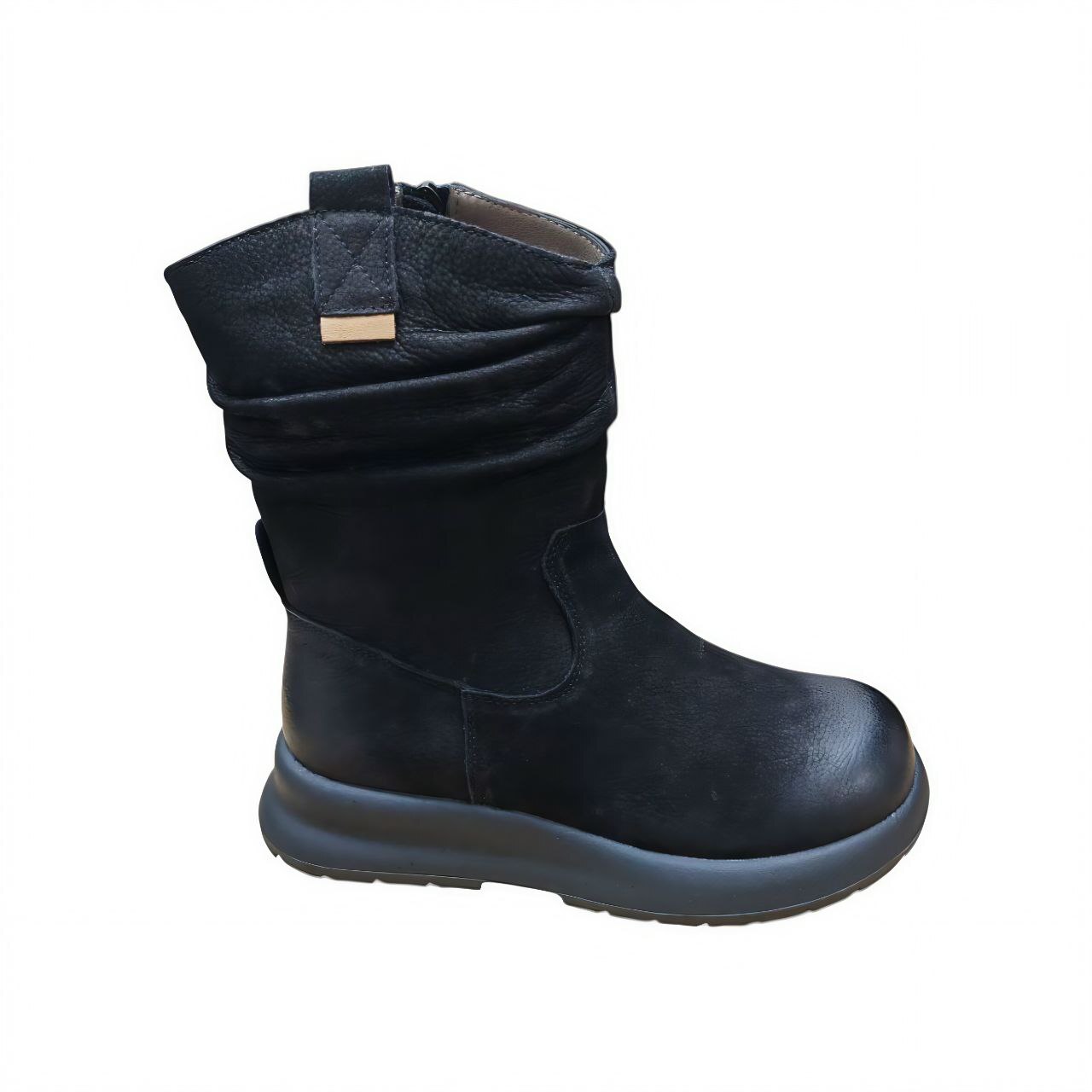 [Z53-ZM196-2] Полусапоги женские,цвет черный (LIFEXPERT)