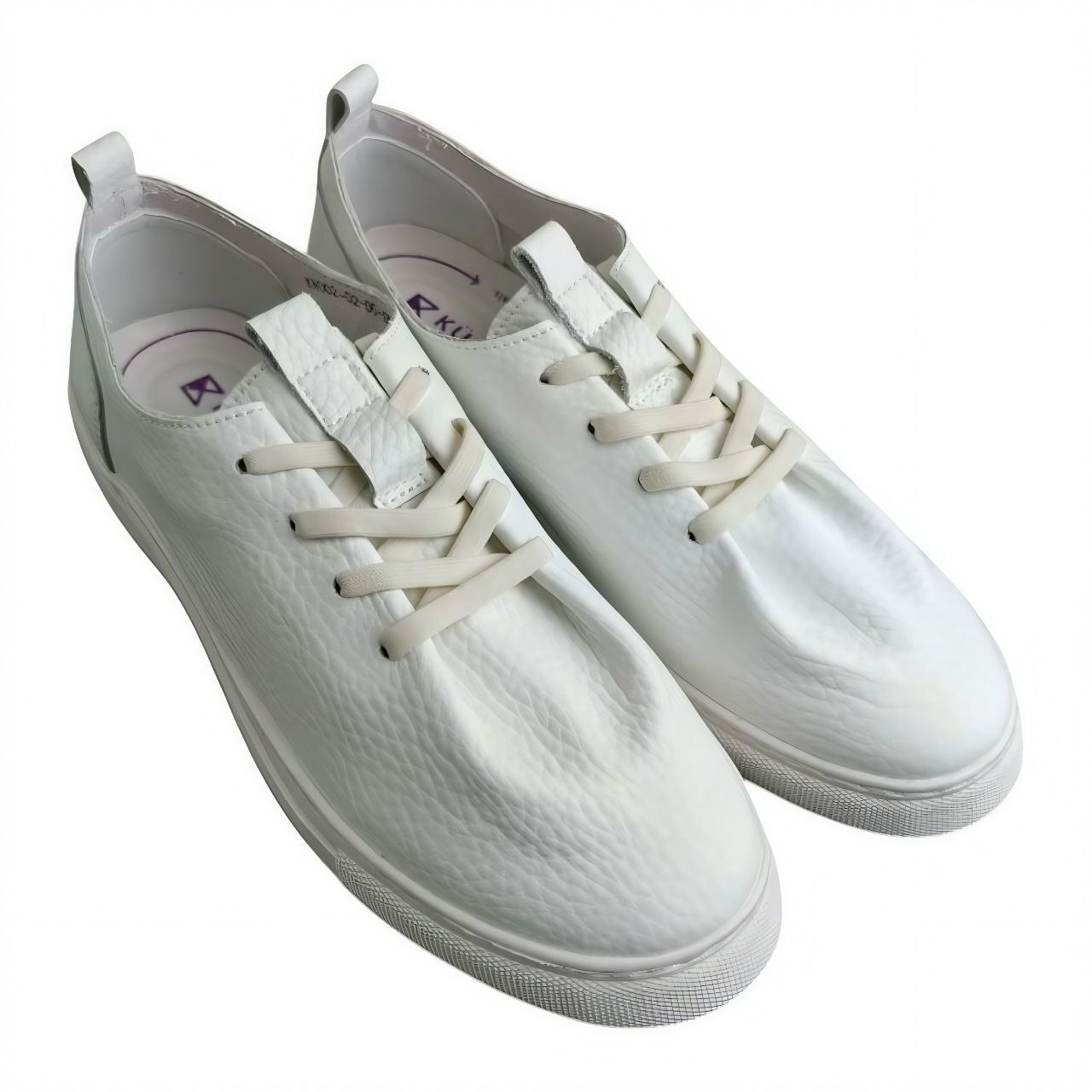 [KN002-02-06-SK], Кеды женские [Кожа натуральная] / 36 / Белый / Кеды / Женский / Лето / Нет / Wilmar