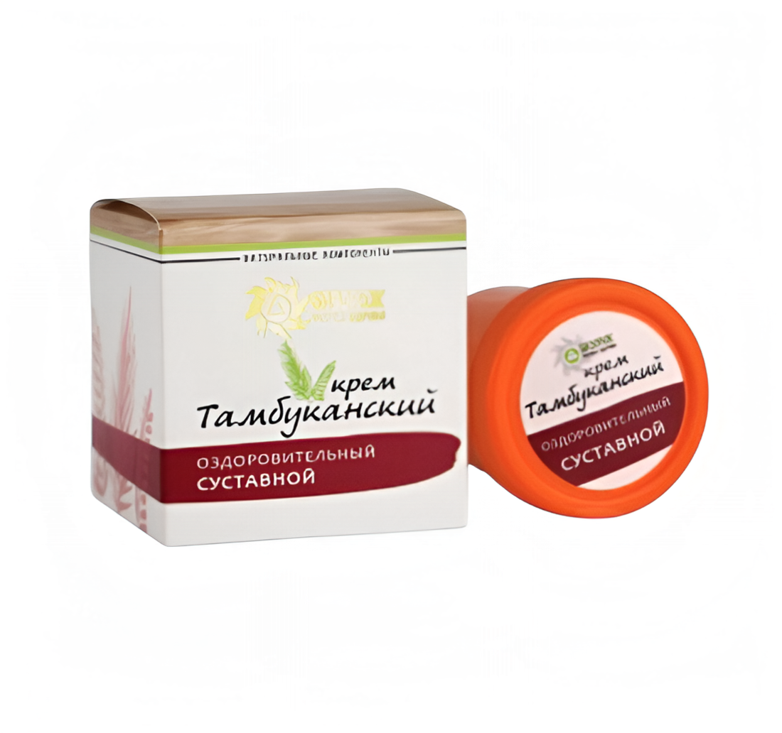 Крем оздоровительный Тамбуканский "Суставной" пластик 40мл.