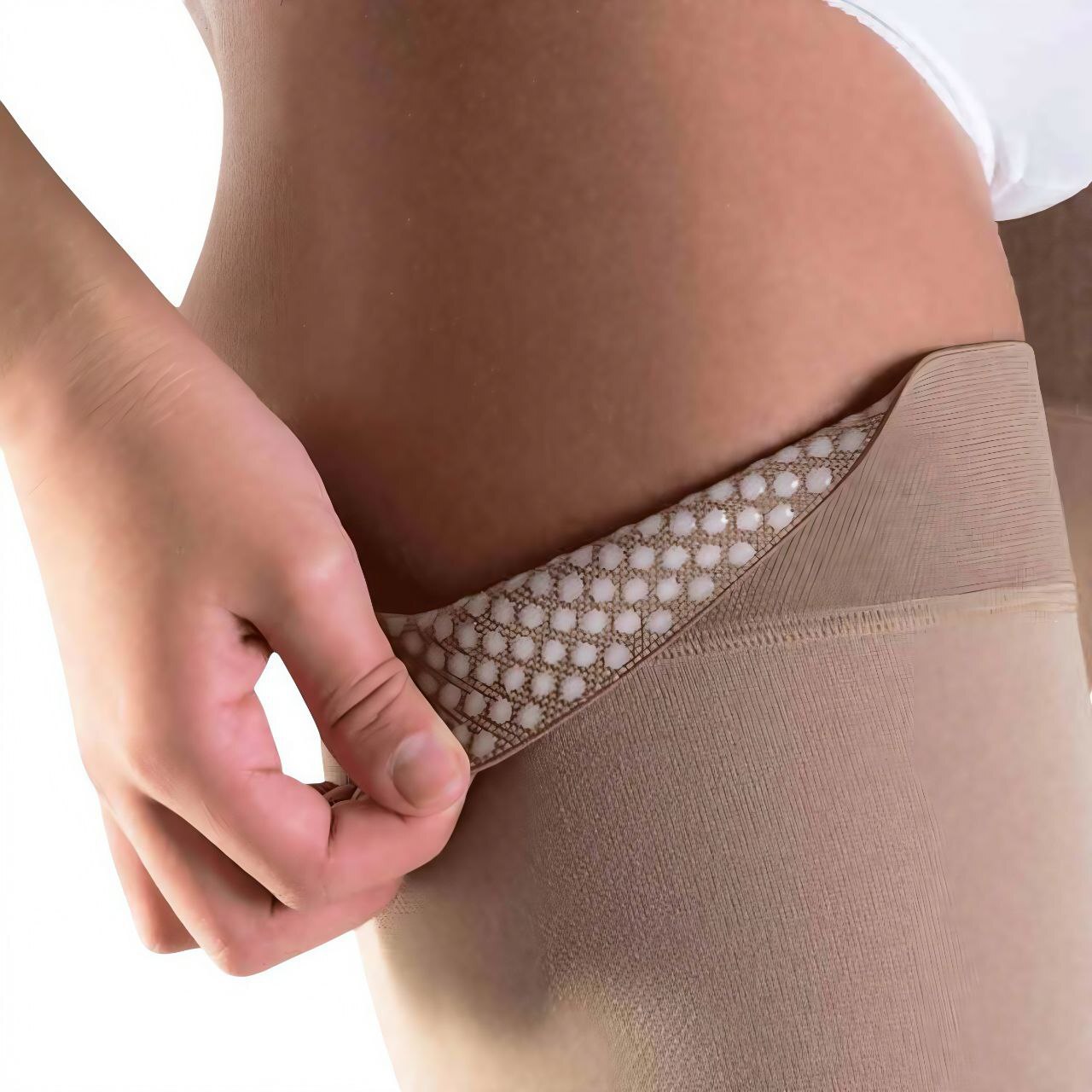 [TFS1] Чулки до паха Топ Файн Селект 25o/м