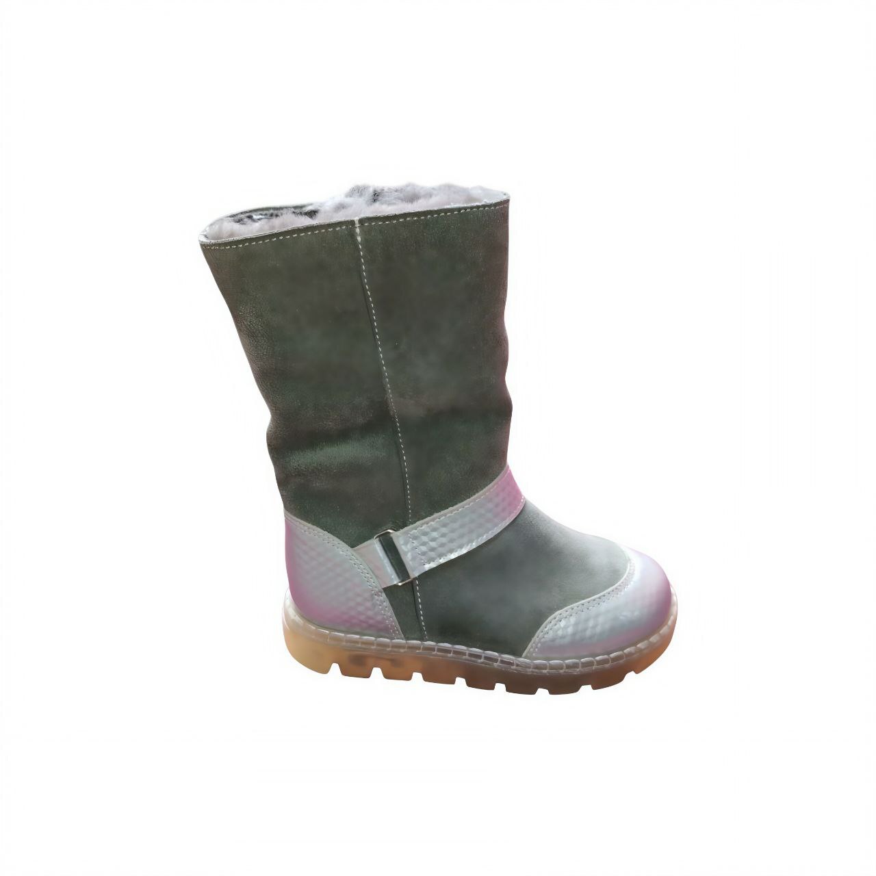 [22005]Сапоги детские мех кожа ЛОНДОН