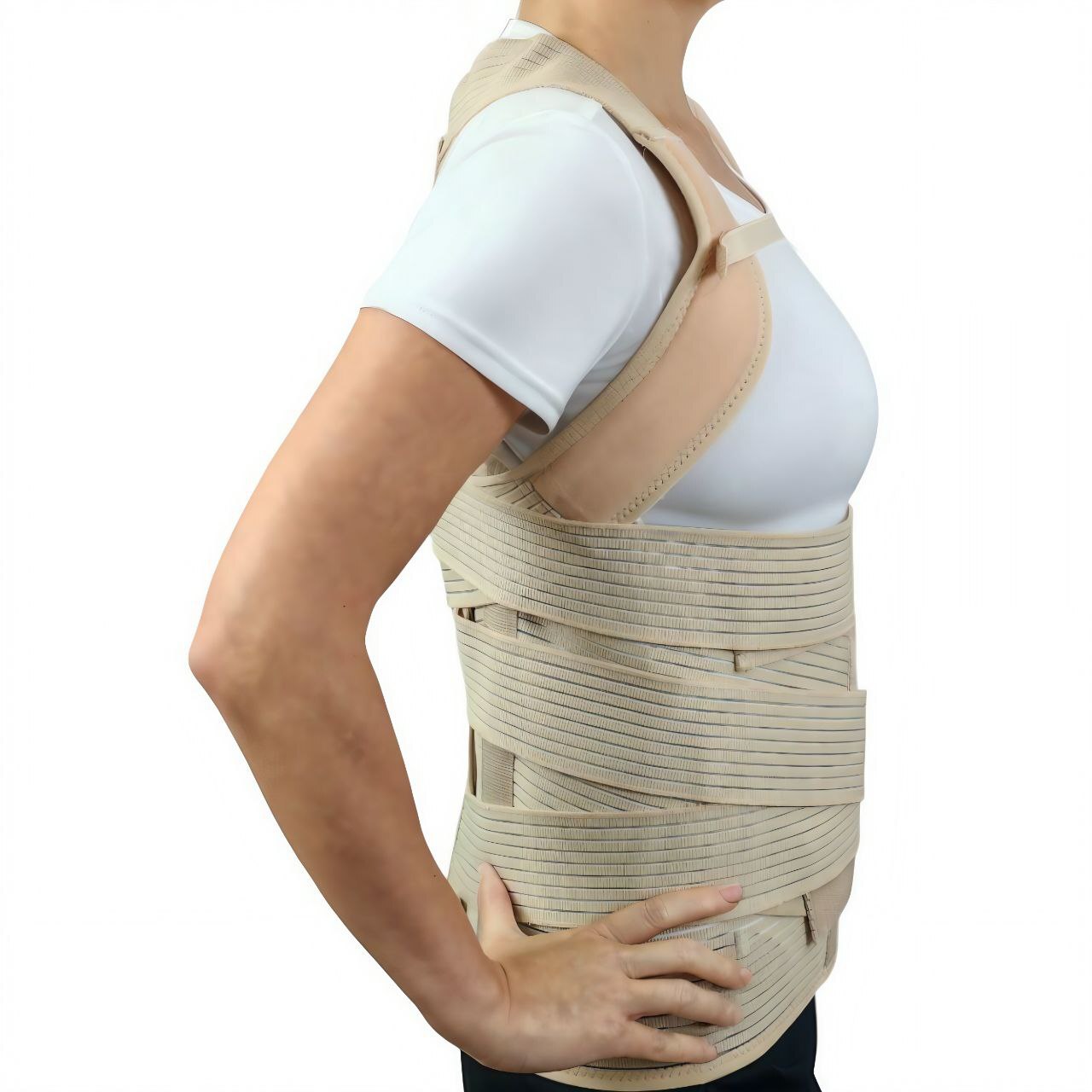 Корректор осанки медицинский "VARITEKS" грудопоясничный