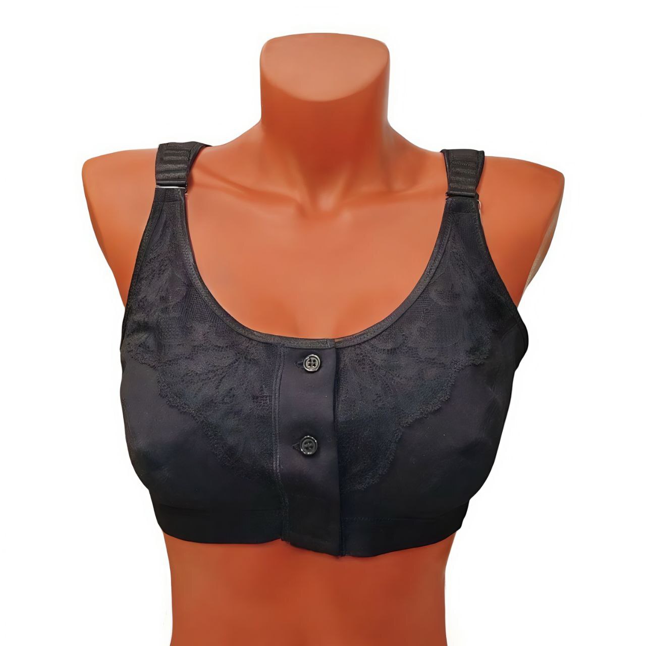 [1104] Бюстгальтер после мастектомии / 75A / Черный / Бюстгальтер / Да / Confidance