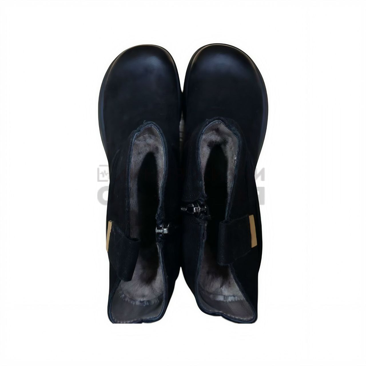 [Z53-ZM196-2] Полусапоги женские,цвет черный (LIFEXPERT)