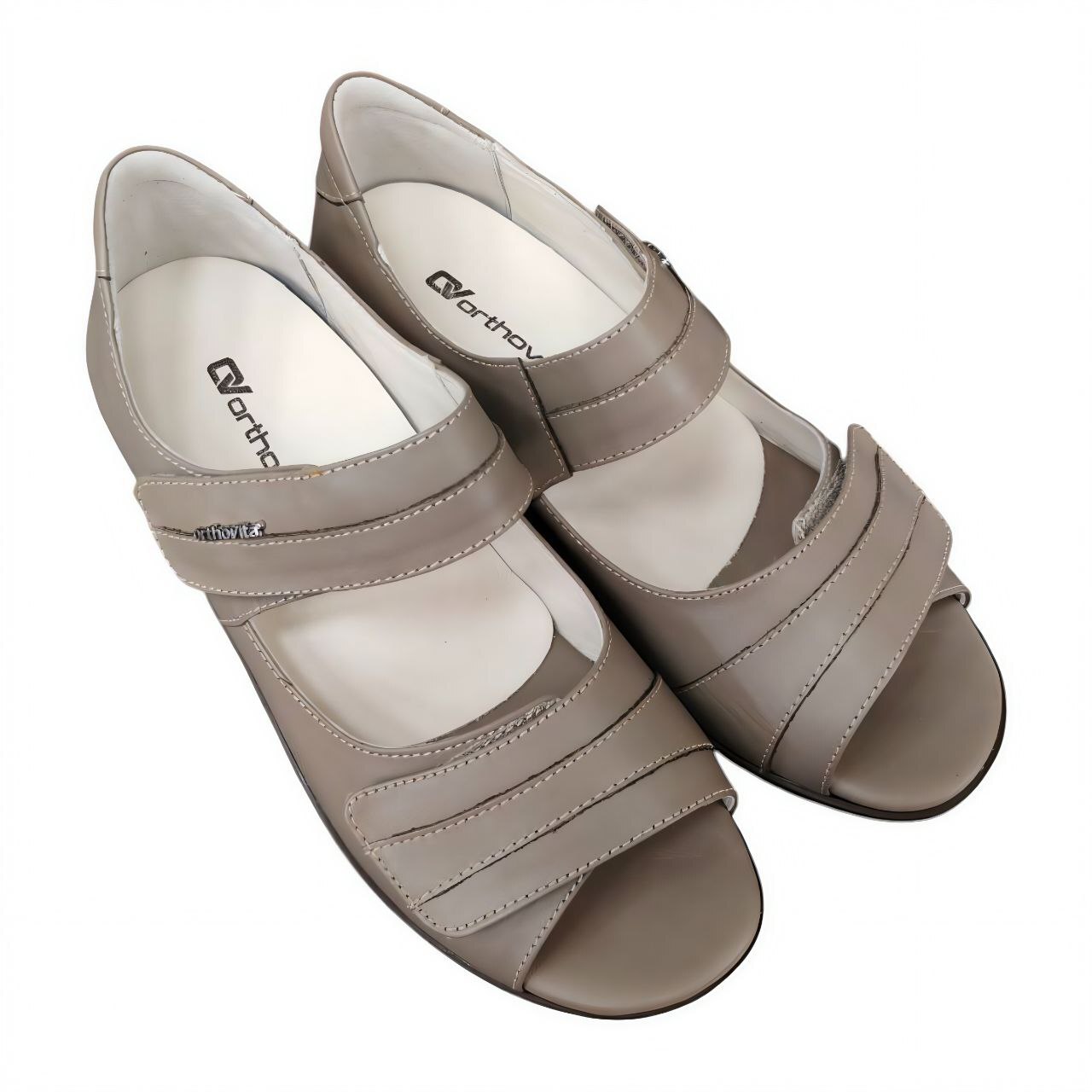 [3403]Сандалии женские,цвет тауп(ORTHOVITA COMFORT SHOES) / 38 / Тауп / Сандалии / Женский / Лето / Да / ORTHOVITA