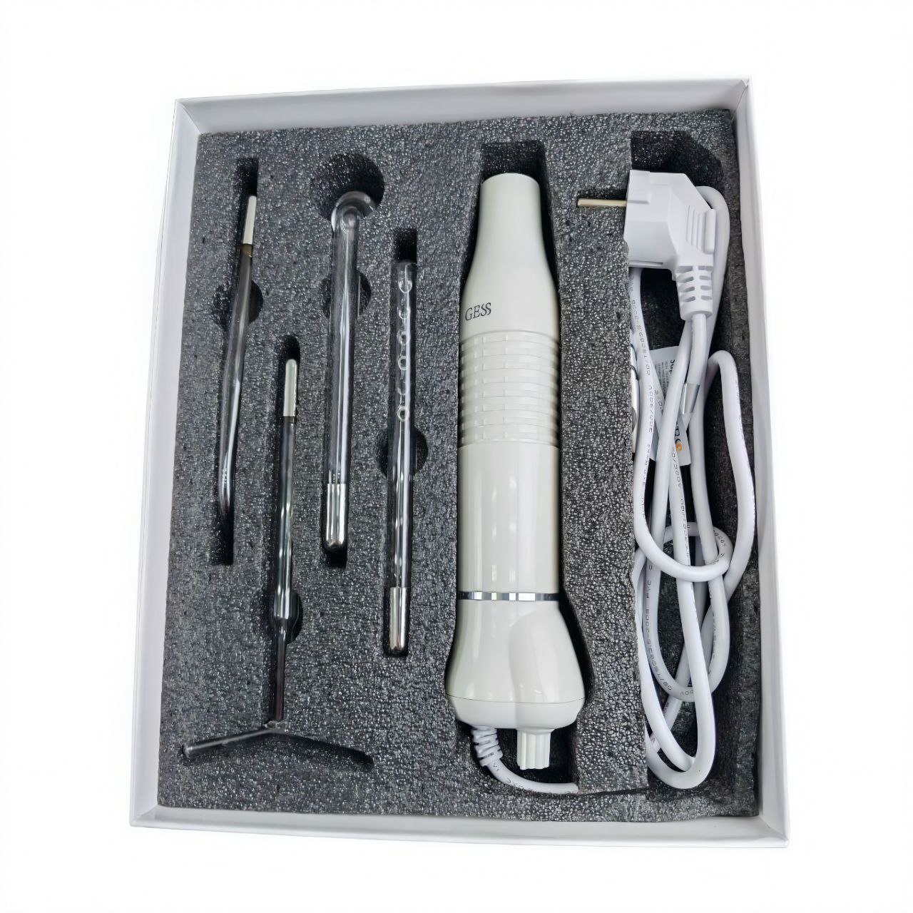 Импульсный массажер для лица и тела Дарсонваль