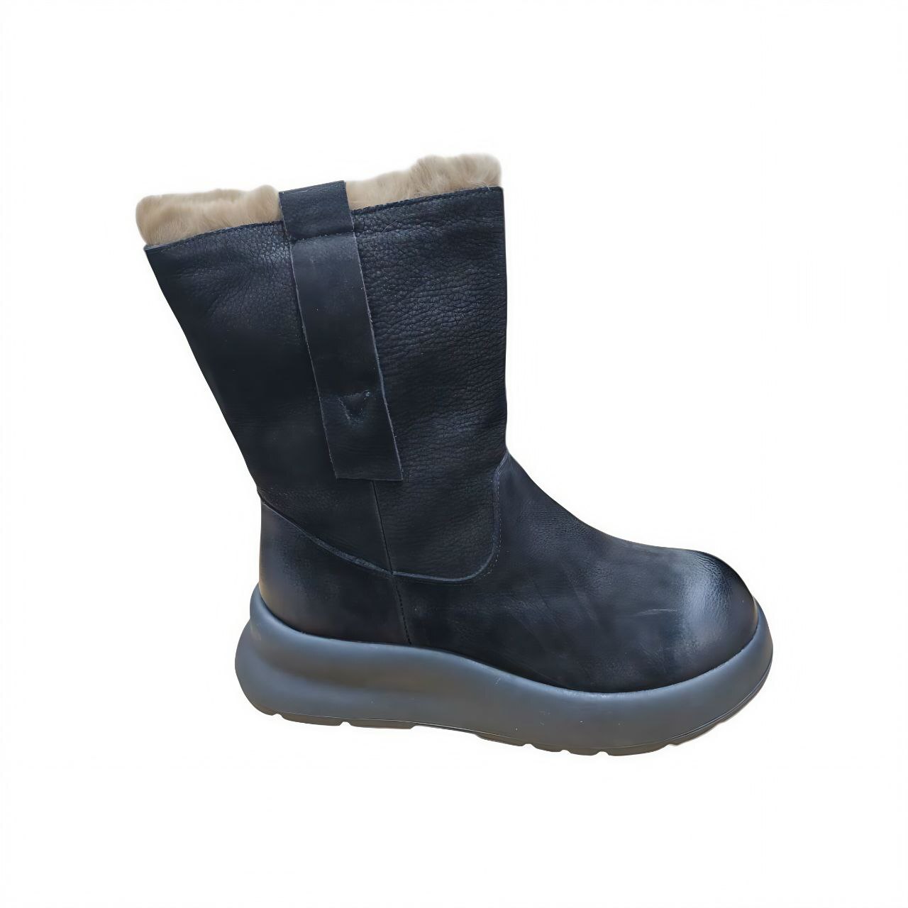 [Z53-ZM201-3] Полусапоги женские, цвет черный (LIFEXPERT)