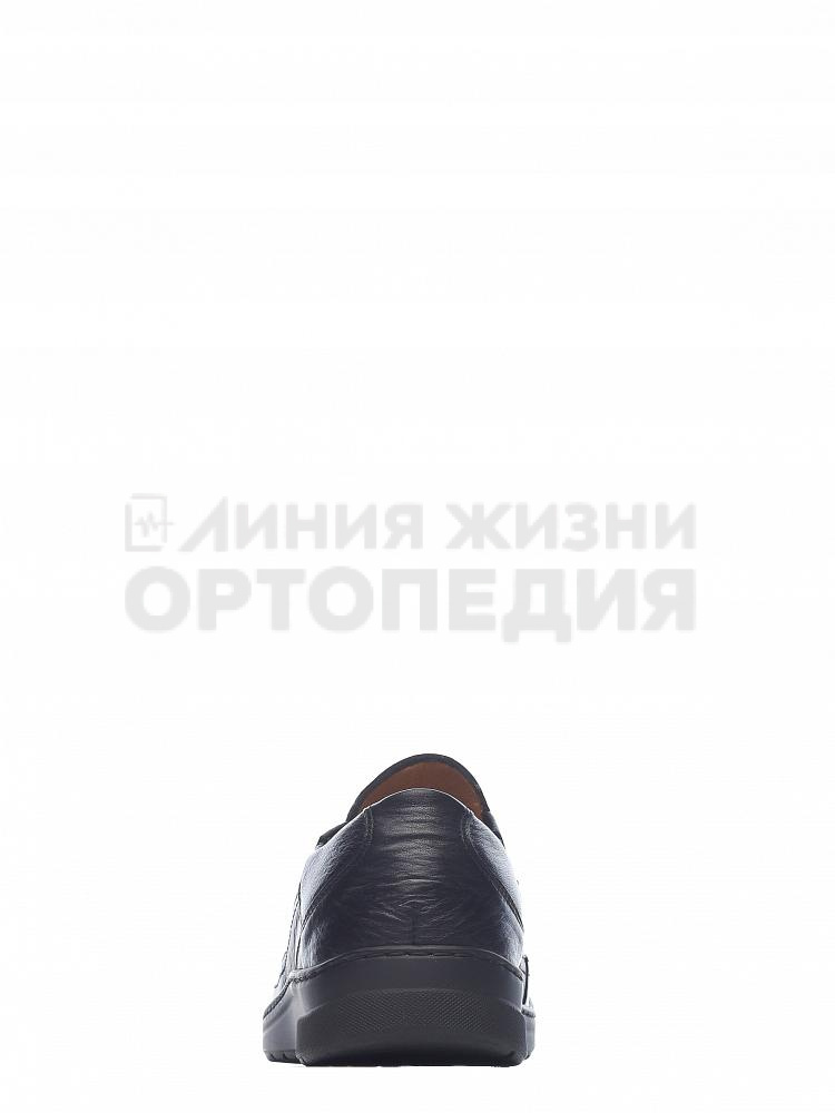 Мужские туфли демисезонные Черный, 41, 944409 — интернет-магазин «Линия жизни»