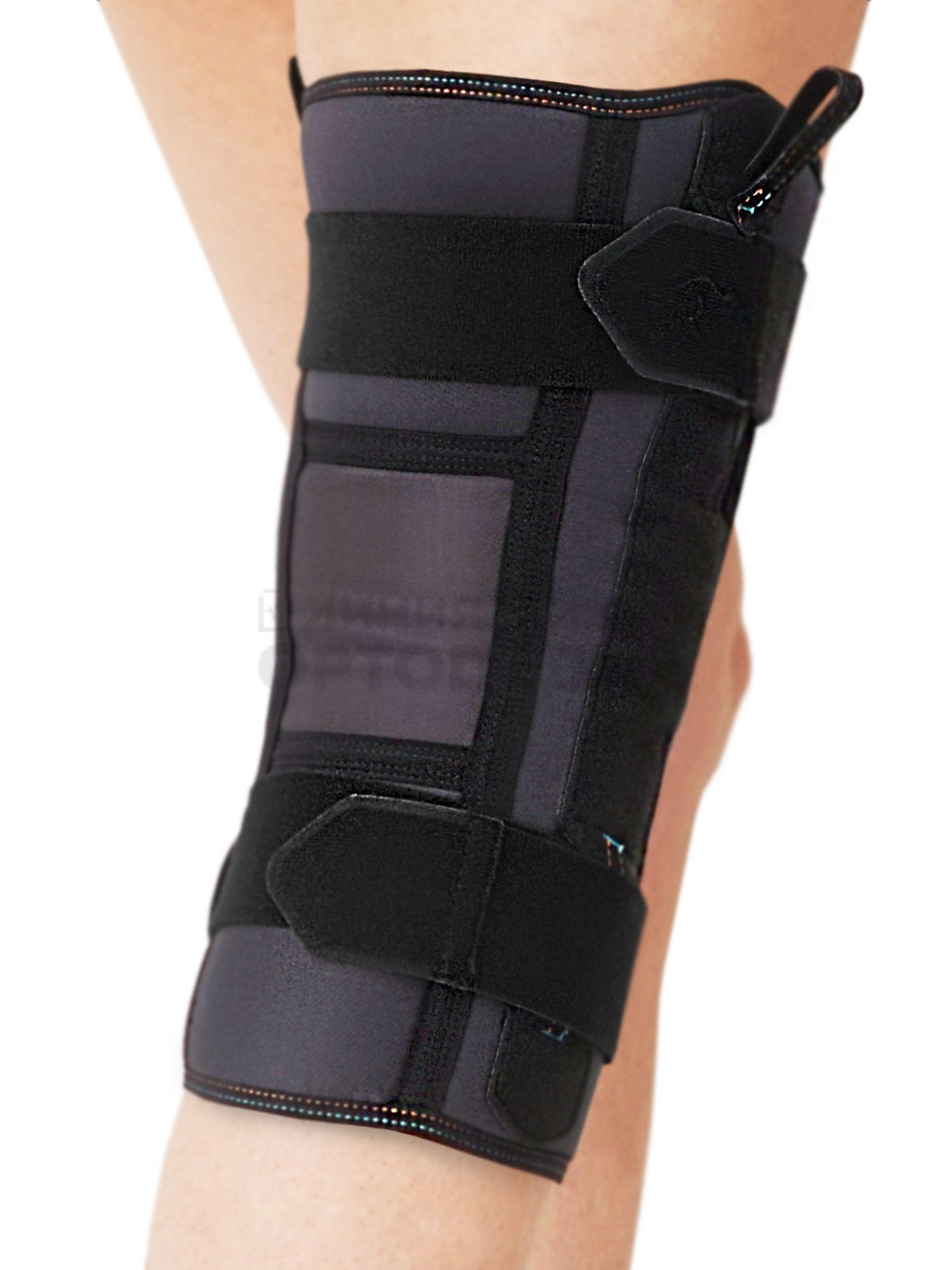Ортез на коленный сустав разъемный с полицентрическими шарнирами, М, КС-617 — ТВК Орто ник