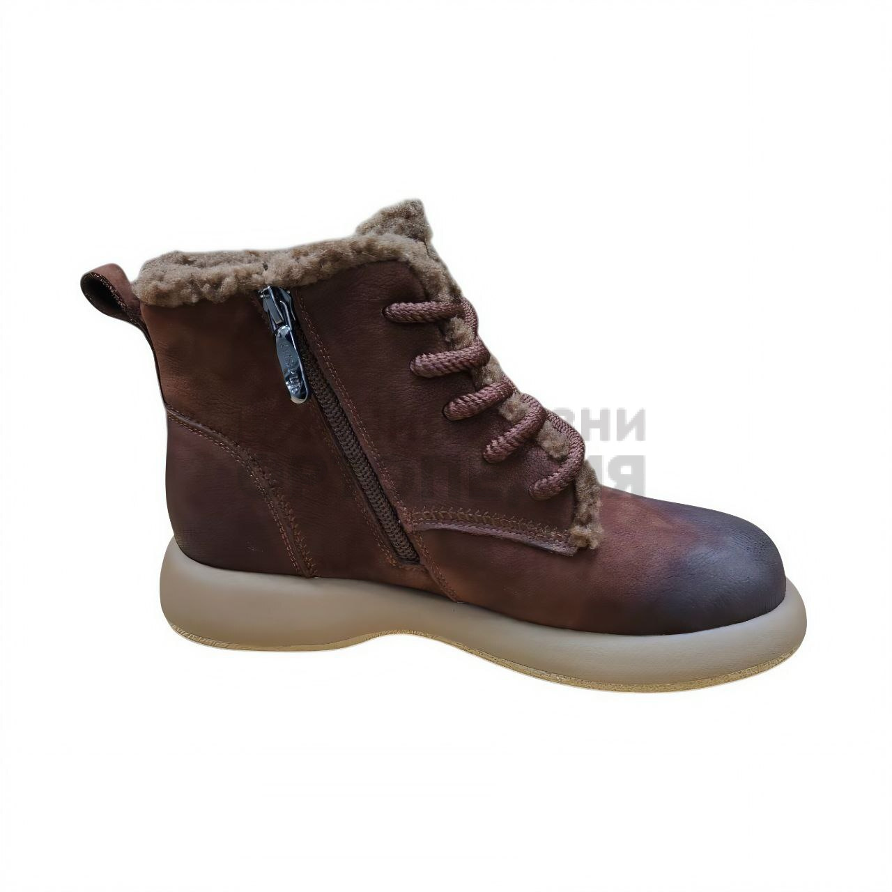 [BY055_03NI-BR] Ботинки женские