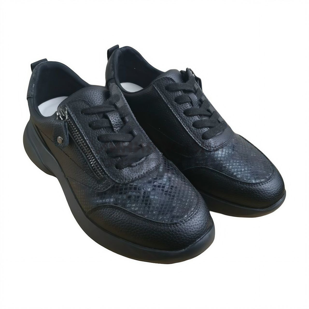 [LX015-01-01-ST] Кроссовки женские Кожа натуральная