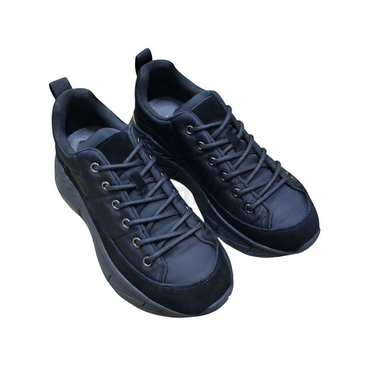 [A40-Z080-1],Полуботинки кроссовые женские, цвет черный (LIFEXPERT)