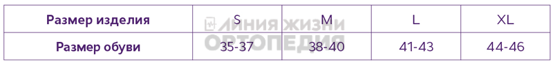 СТ-237, Ортопедический Т-образный пелот, S
