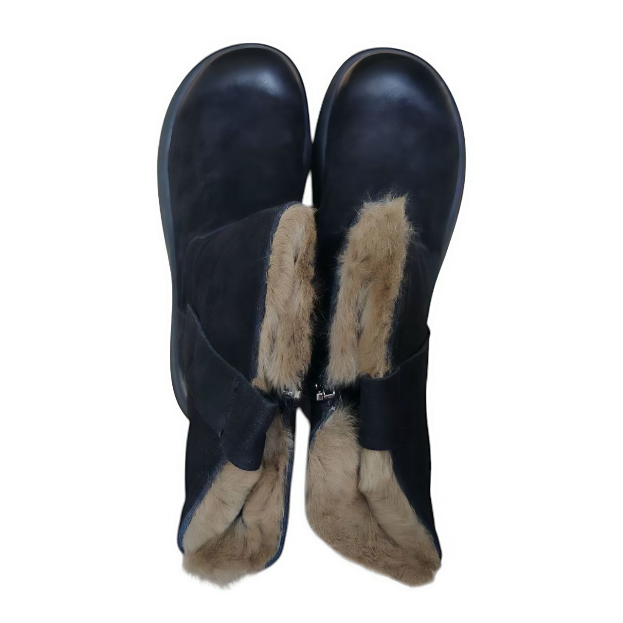 [Z53-ZM201-3] Полусапоги женские, цвет черный (LIFEXPERT)