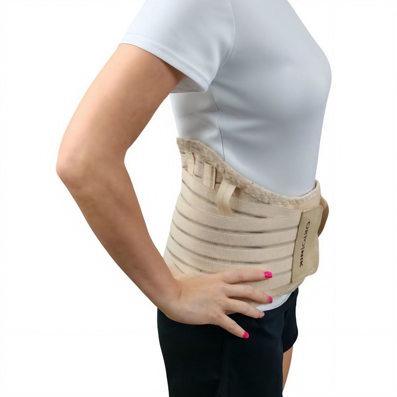 [ПР-314 ус] Корсет ортопедический противорадикулитный полужесткий (25 см)