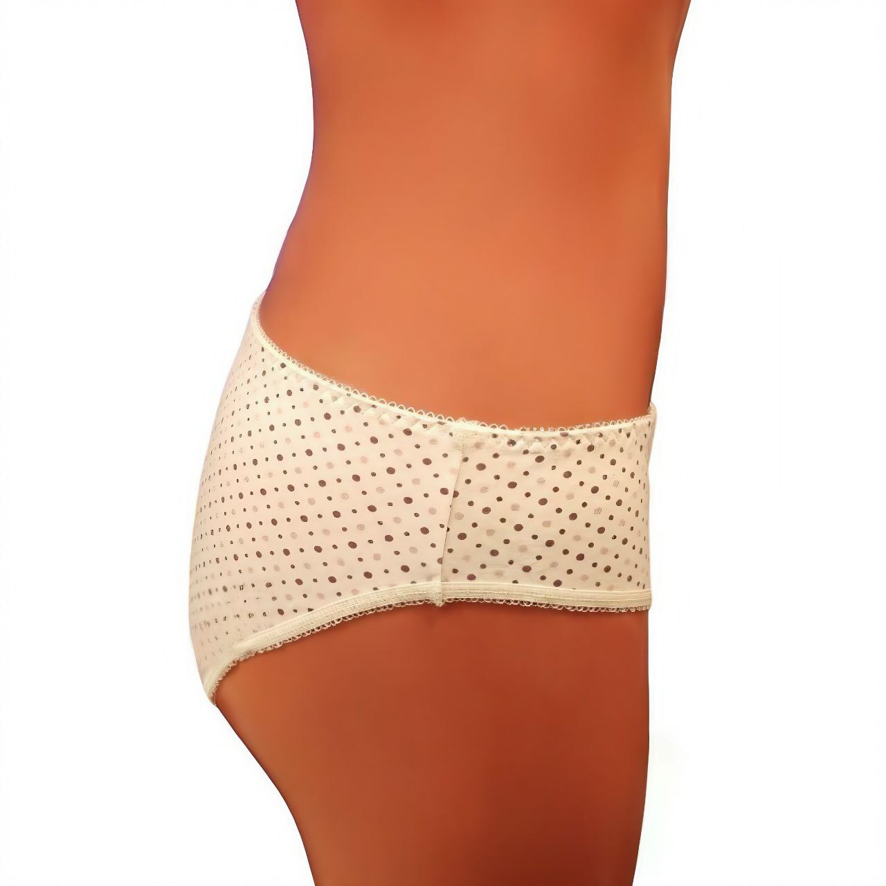 [020020-1 П135]Трусы Горошки на пионе