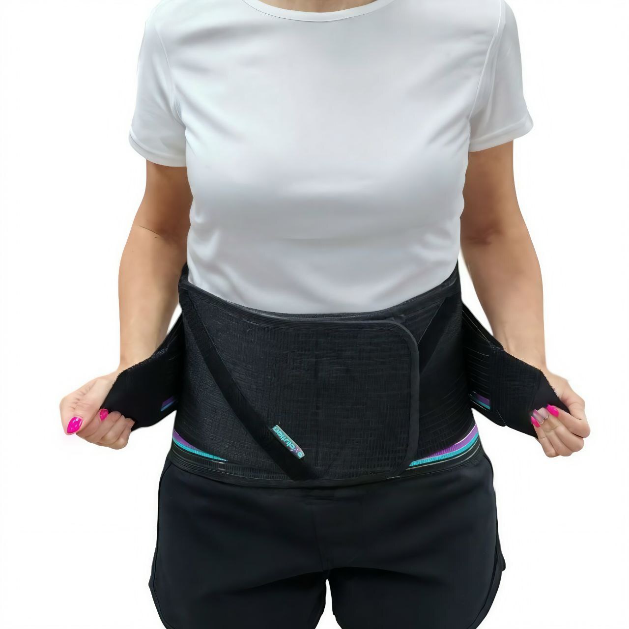 Корсет ортопедический на пояснично-крестцовый отдел позвоночника черный