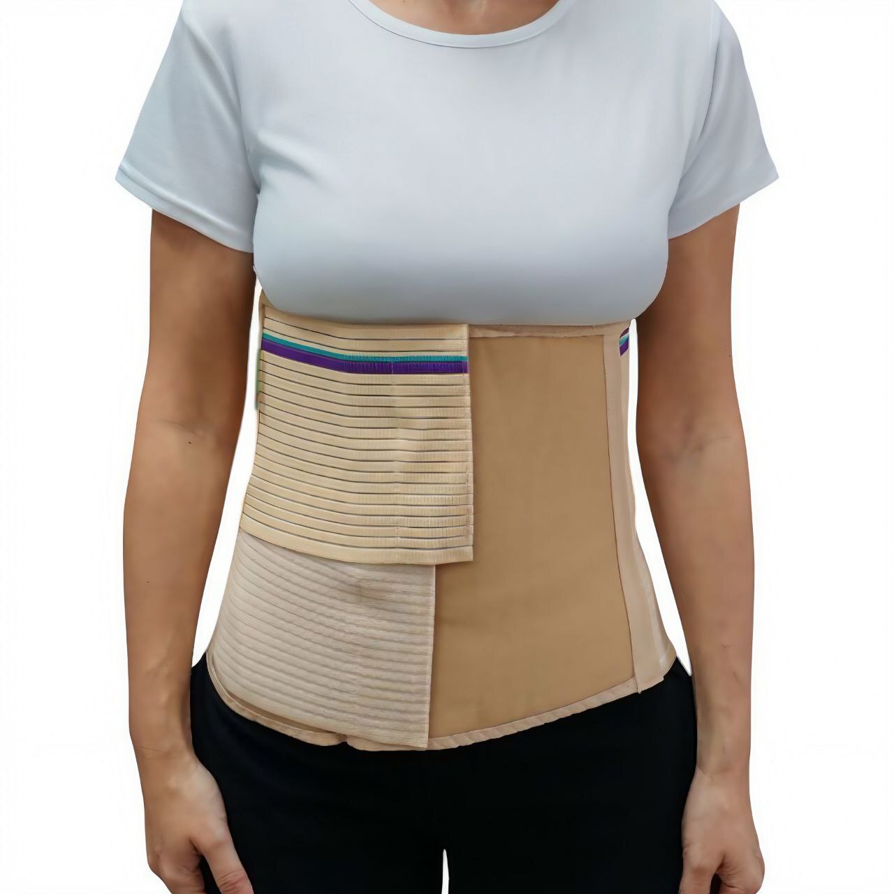 [Т.26.91] Бандаж ортопедический на брюшную стенку бежевый