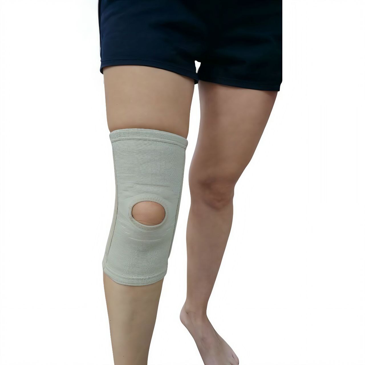 [TN-211] Эластичный коленный бандаж с боковыми вставками