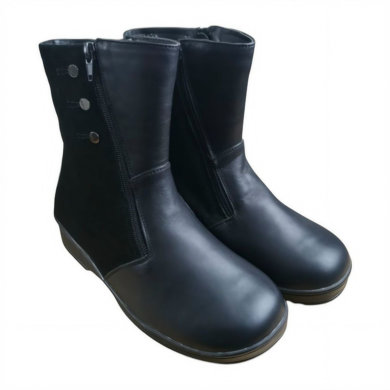 [16312] Обувь ортопедическая / 36 / Черный / Сапоги / Женский / Зима / Да / Sursil-Orto