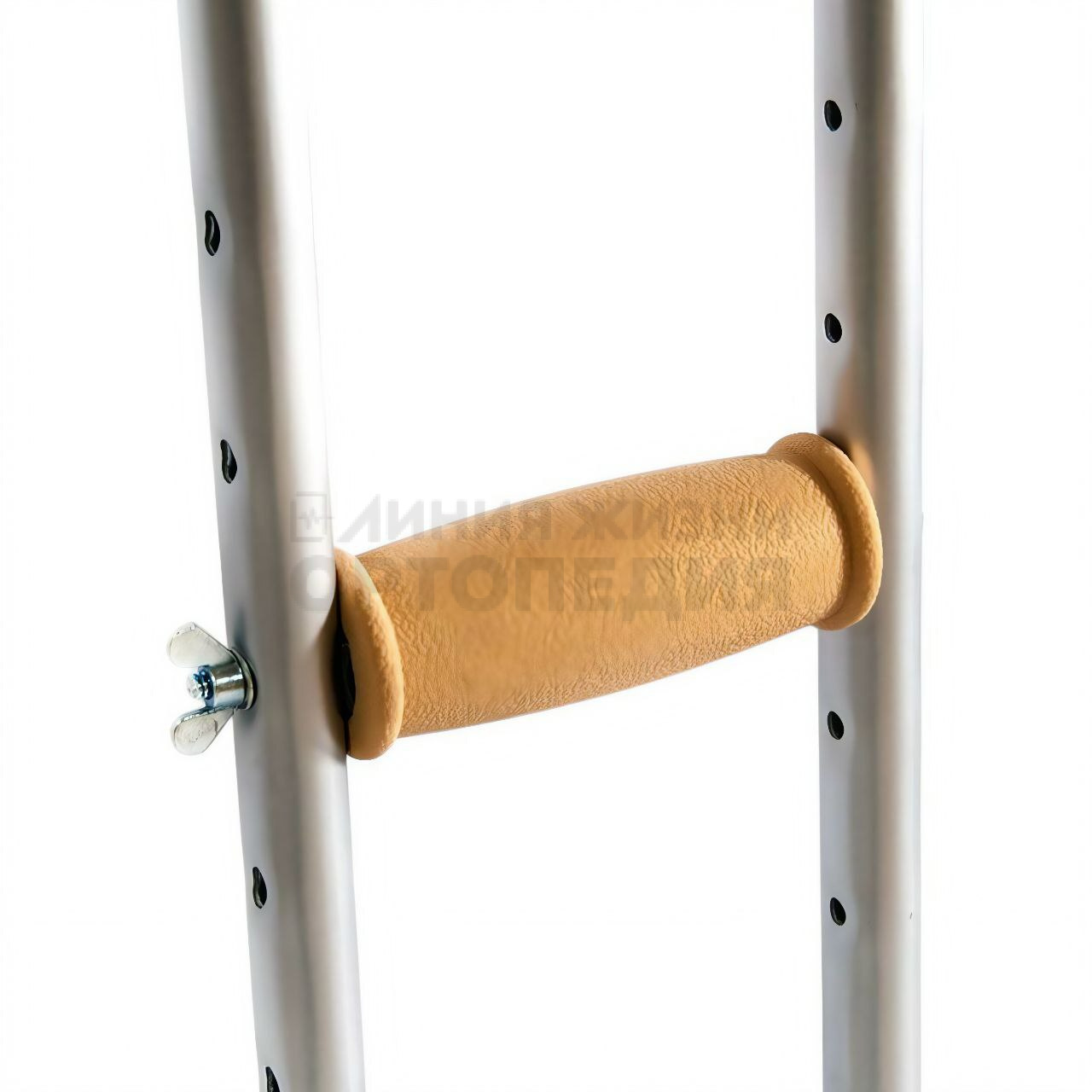 КАВ-02ТМ ,Костыли подмышечные алюминевыес УПС, L