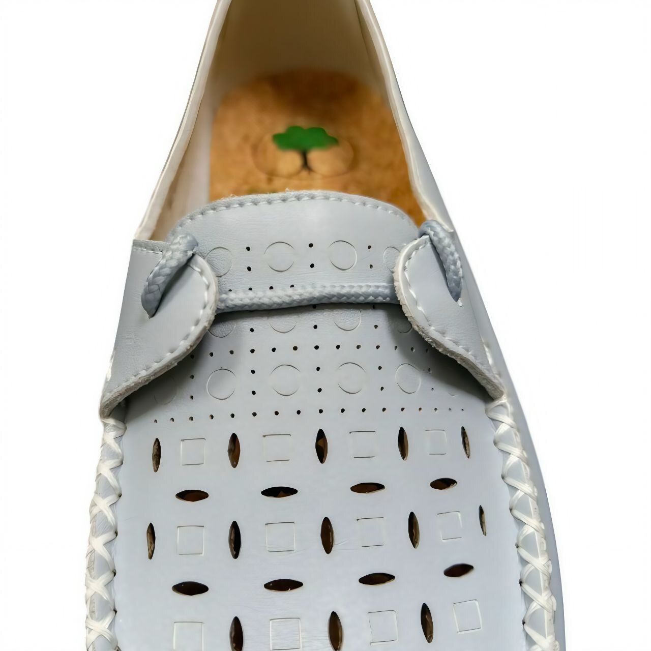 [K241-SB-02-S], Мокасины женские нат.кожа