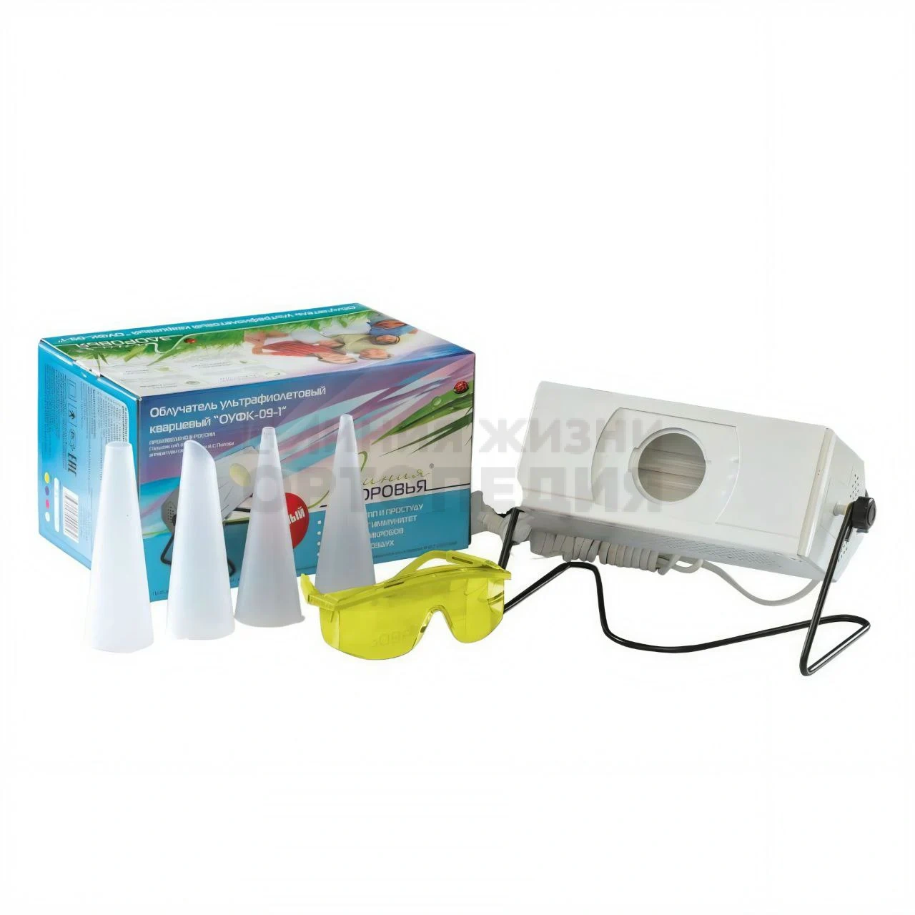 ОУФК-01М ,Облучатель ультрафиолетовый кварцевый Солнышко
