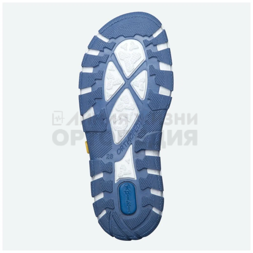 Туфли ортопедические малосложные, 30, цв.14-синий, TW-134
