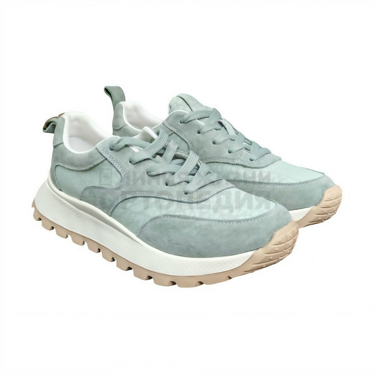 [20-18-01-32] Кроссовки женские, Замша нат.