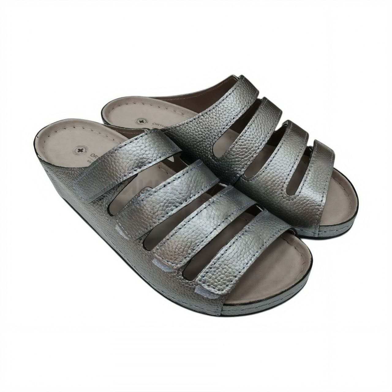 [LM-703.048] Обувь ортопедическая малосложная "LUOMMA" / 37 / Никель / Туфли / Женский / Лето / Да / Ecoten