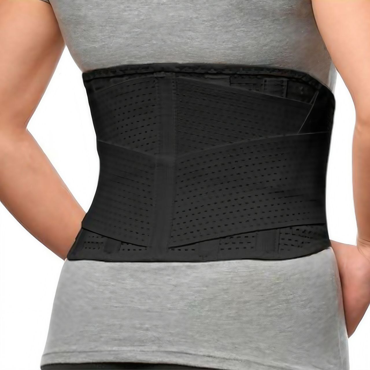 [ПР-311 ст] Корсет ортопедический противорадикулитный полужесткий (22 см)