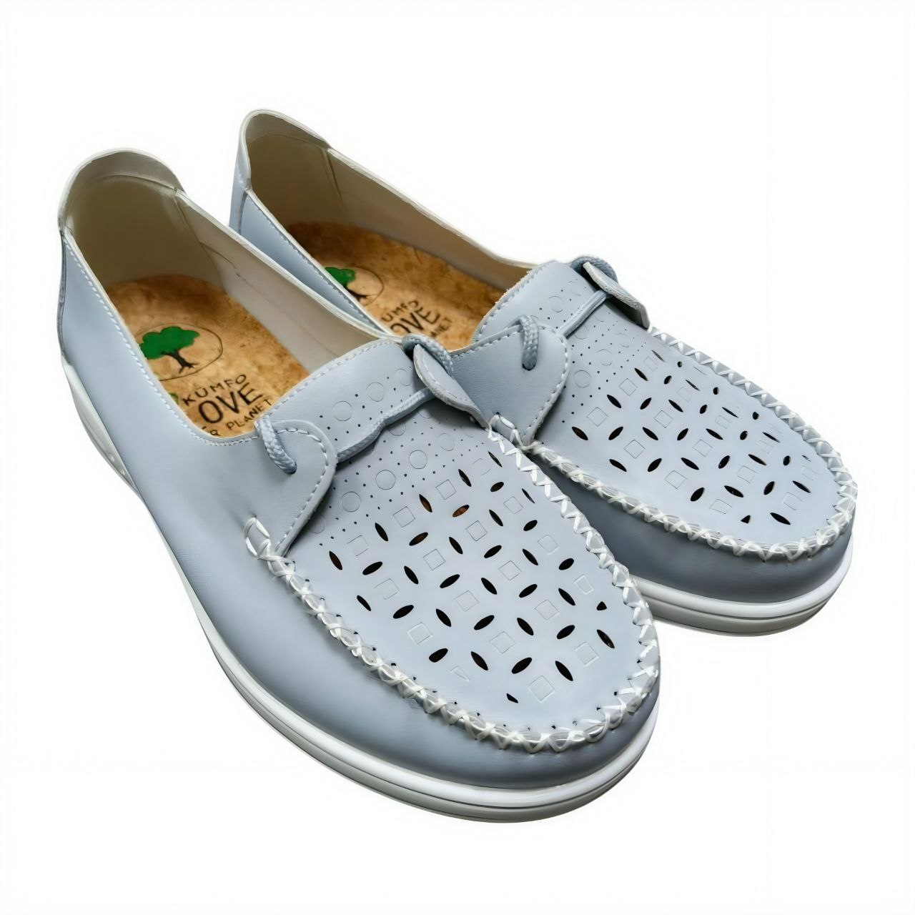 [K241-SB-02-S], Мокасины женские нат.кожа