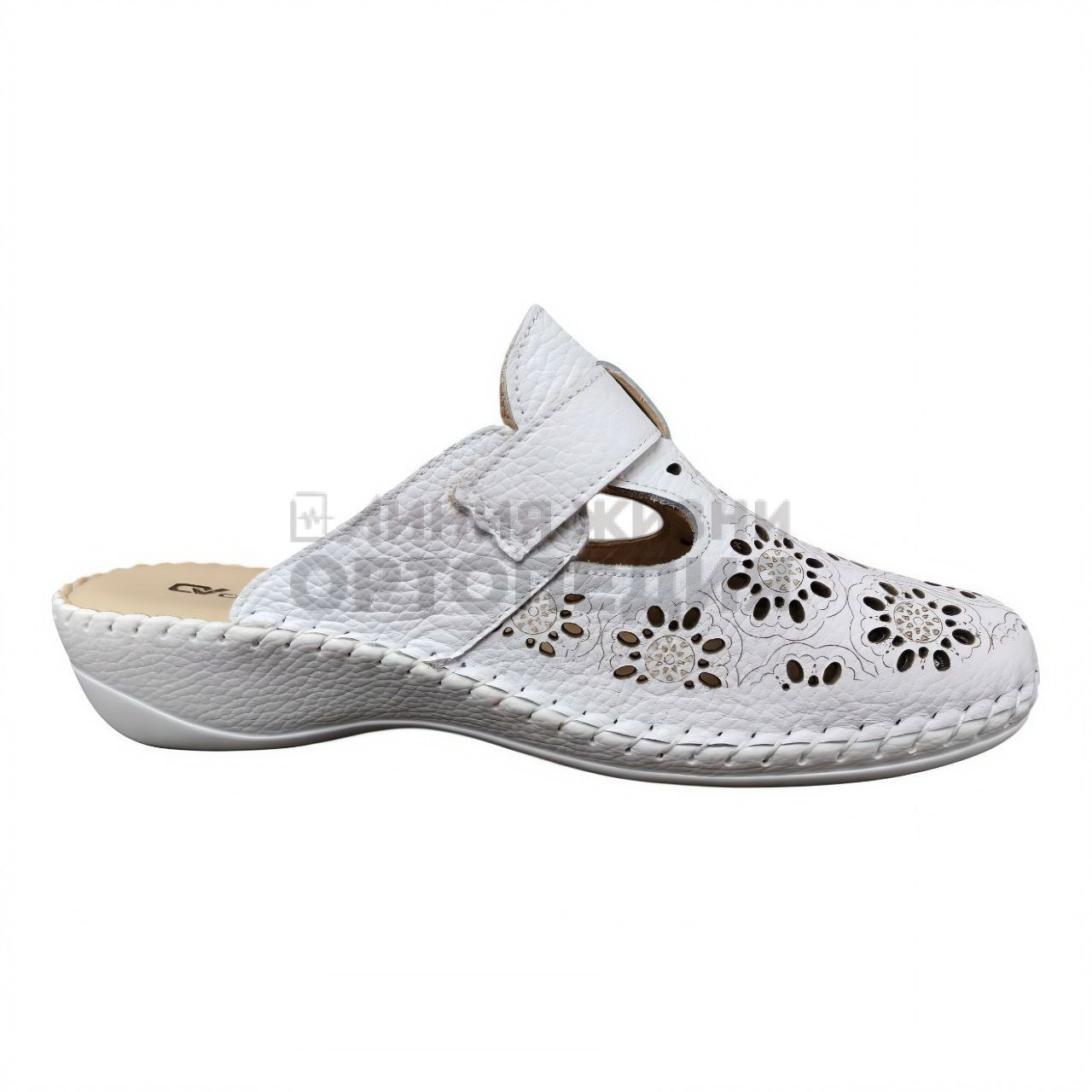 [824]Туфли летние открытые женские, цвет белый (ORTHOVITA COMFORT SHOES)