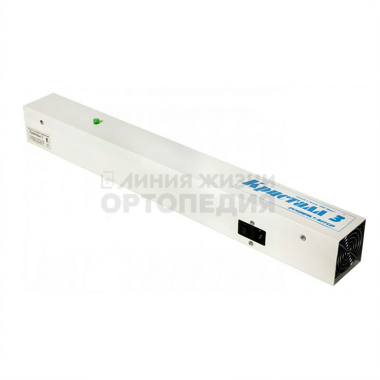 Кристалл-3, Облучатель бактерицидный рециркулятор