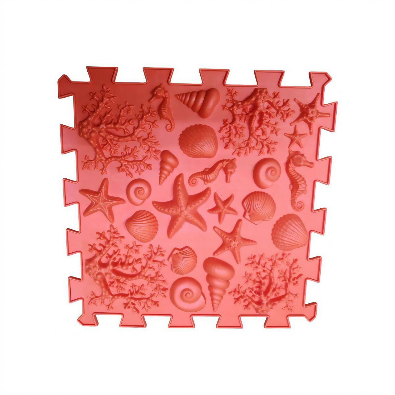 Коврик модульный ОРТО ПАЗЛ МИКС "Галька"