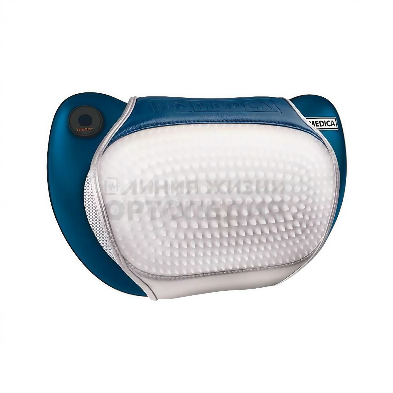 Массажная подушка us-medica apple plus, синий