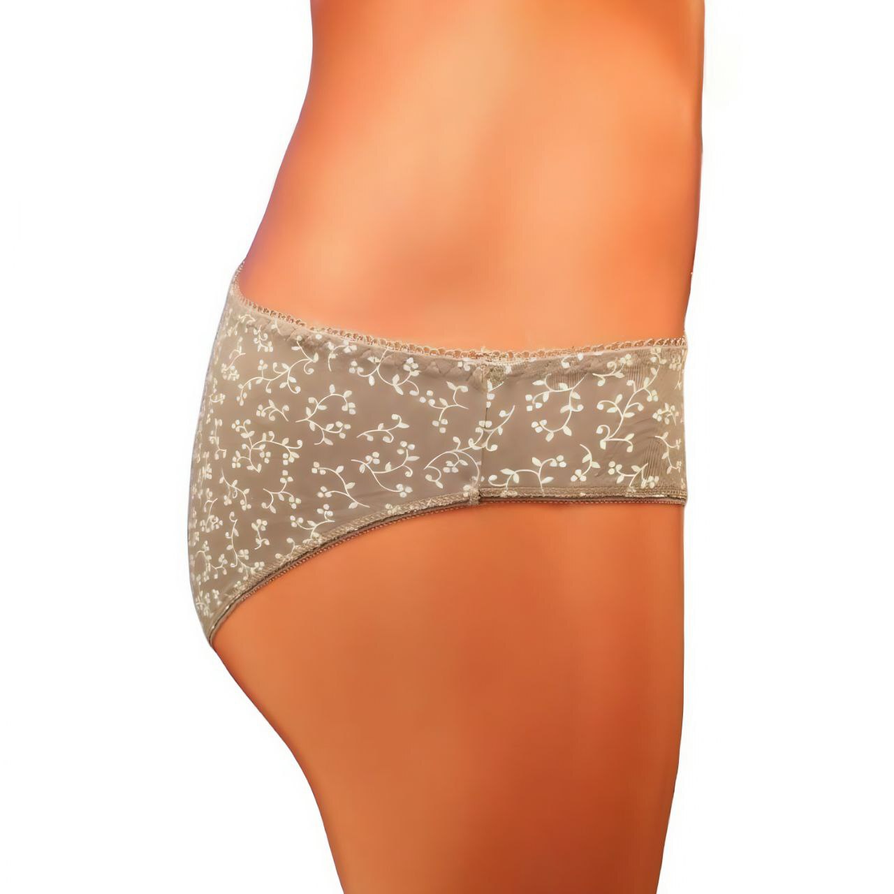 [020020-1 П148]Трусы Темный лен