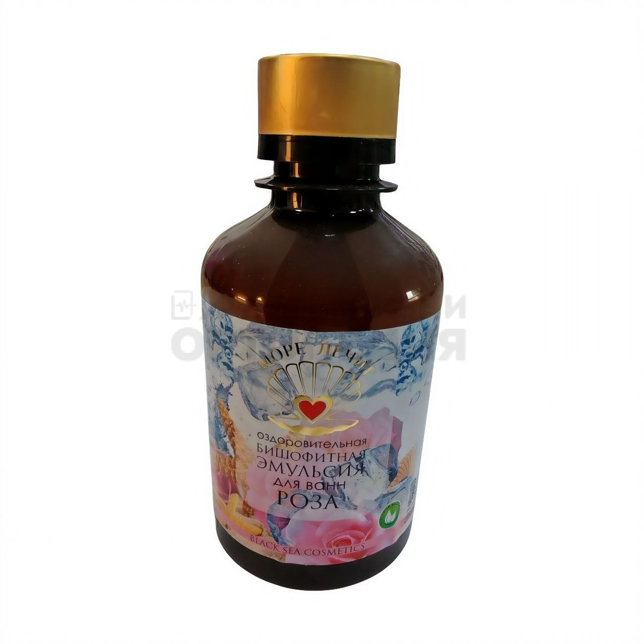 Бишофитная эмульсия "Море лечит" для ванн "Роза" 200мл.