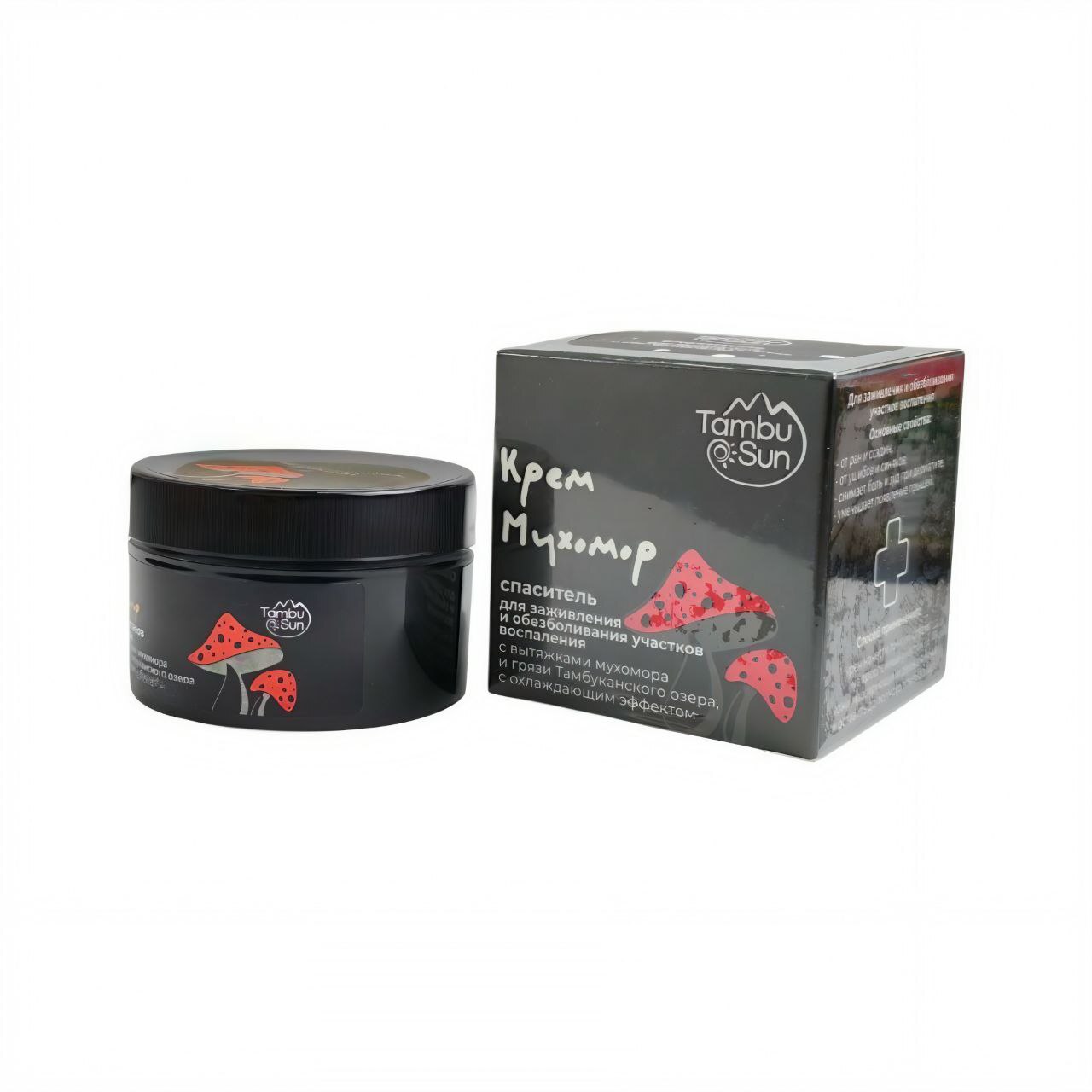 Крем "Мухомор" Спаситель(охлаждающий)пластик 50мл. "TambuSun"