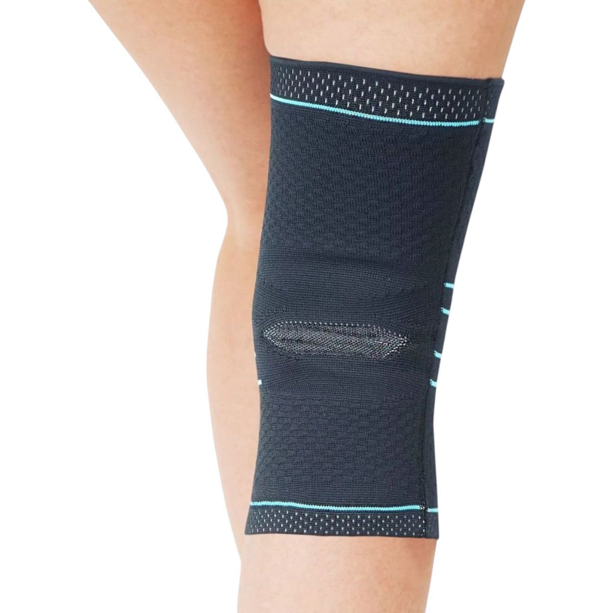 Бандаж на коленный сустав неразъемный с пателлярным кольцом