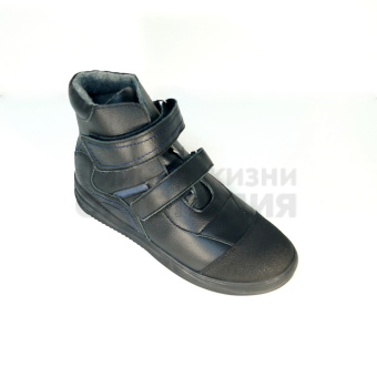 Товар — Ботинки ортопедические малосложные цв.16-черный комбинированный, 35, TW-515