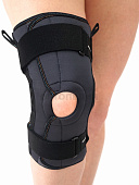 Ортез на коленный сустав разъемный с полицентрическими шарнирами, КС-617